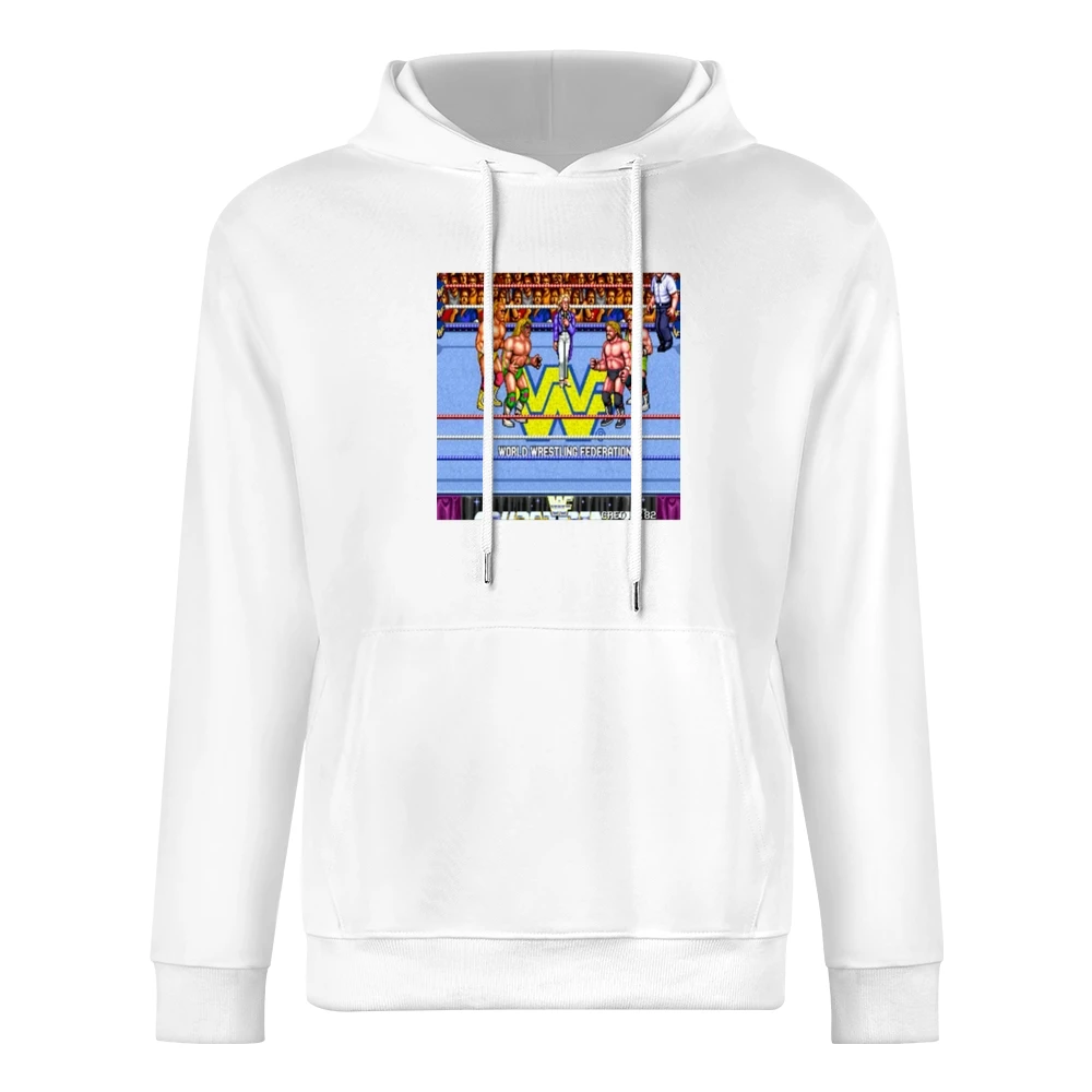 Wrestling Video Game Tshirt European Size Men Hoodie