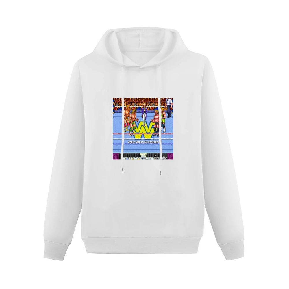 Wrestling Video Game Tshirt Men Hoodie Without Pocket