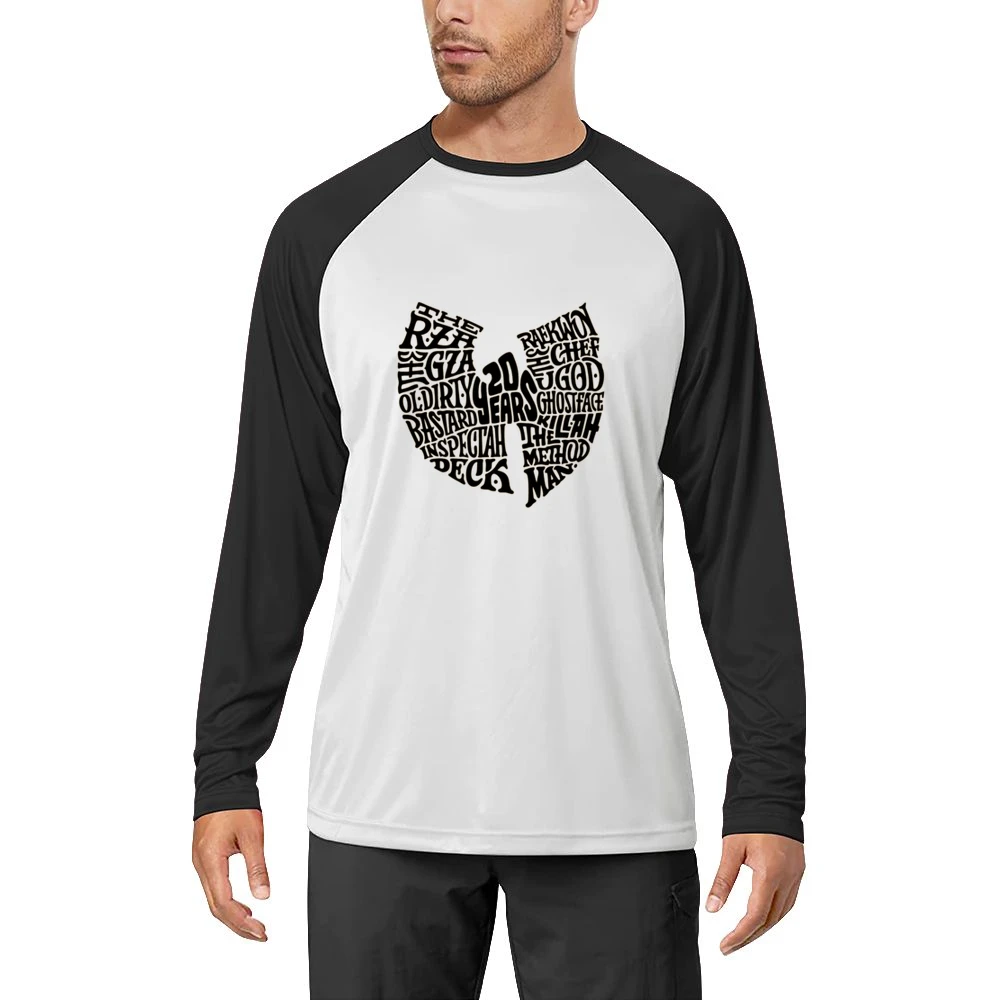 Wu Tang Clan 20 Year Tshirt Men Long Sleeve T-Shirt