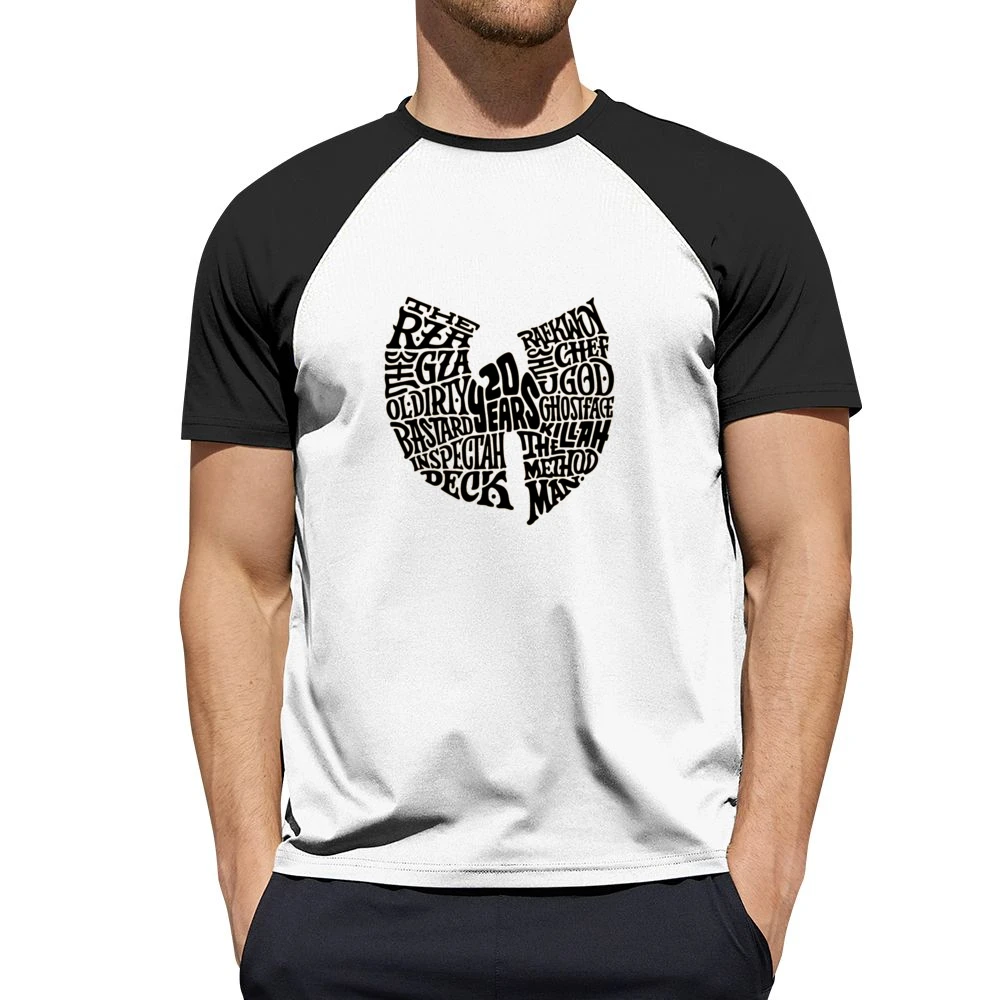 Wu Tang Clan 20 Year Tshirt Men Short Sleeve T-Shirt
