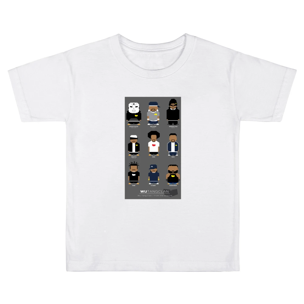 Wu Tang Clan Cartoon Tshirt Kids Boys Girls T-Shirt