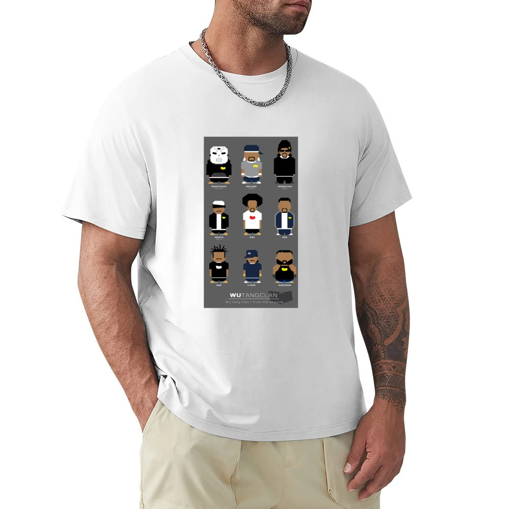 Wu Tang Clan Cartoon Tshirt Premium Men T-shirt