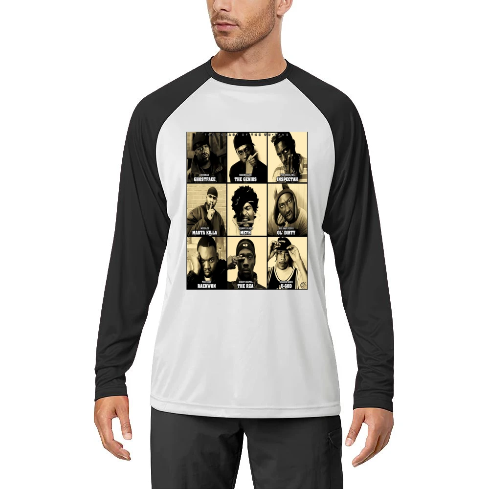 Wu Tang Legacy Tshirt Men Long Sleeve T-Shirt