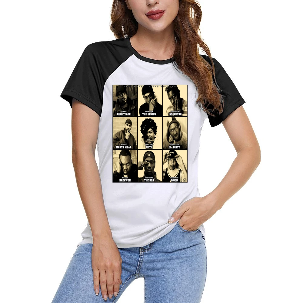 Wu Tang Legacy Tshirt Women Ladies Short Sleeve T-Shirt