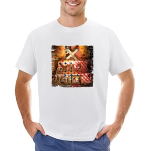 X Wild Gift Album Cover Distressed Image Asian Size Men T-Shirt