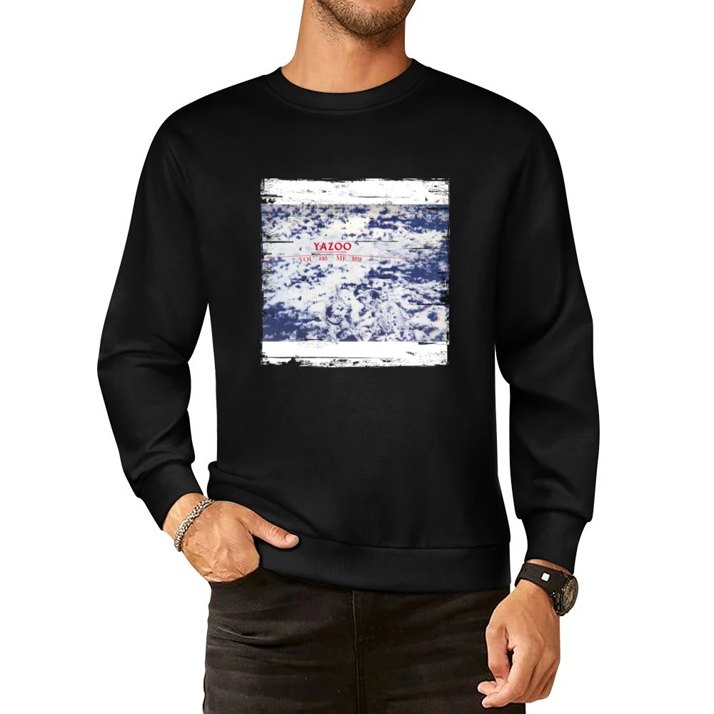 Yazzoo You And Me Both Album Cover Distressed Image European Size Pullover Sweater