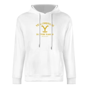 Yellowstone Dutton Ranch Show Montana Vintage Style European Size Men Hoodie