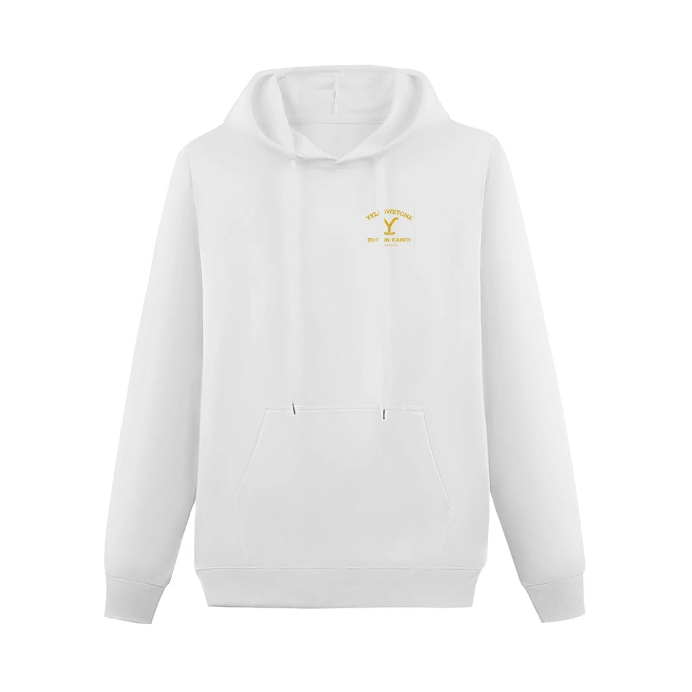 Yellowstone Dutton Ranch Vintage Style Logo Men Hoodie With Pocket