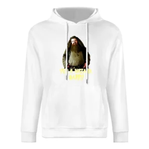 Yer A Wizard Harry Robbie Coltrane Hagrid Quote European Size Men Hoodie