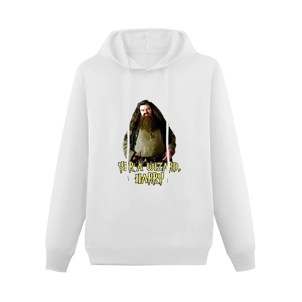 Yer A Wizard Harry Robbie Coltrane Hagrid Quote White Men Hoodie Without Pocket