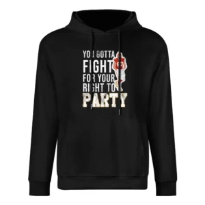You Gotta Fight For Your Right To Party Travis Kelce European Size Men Hoodie