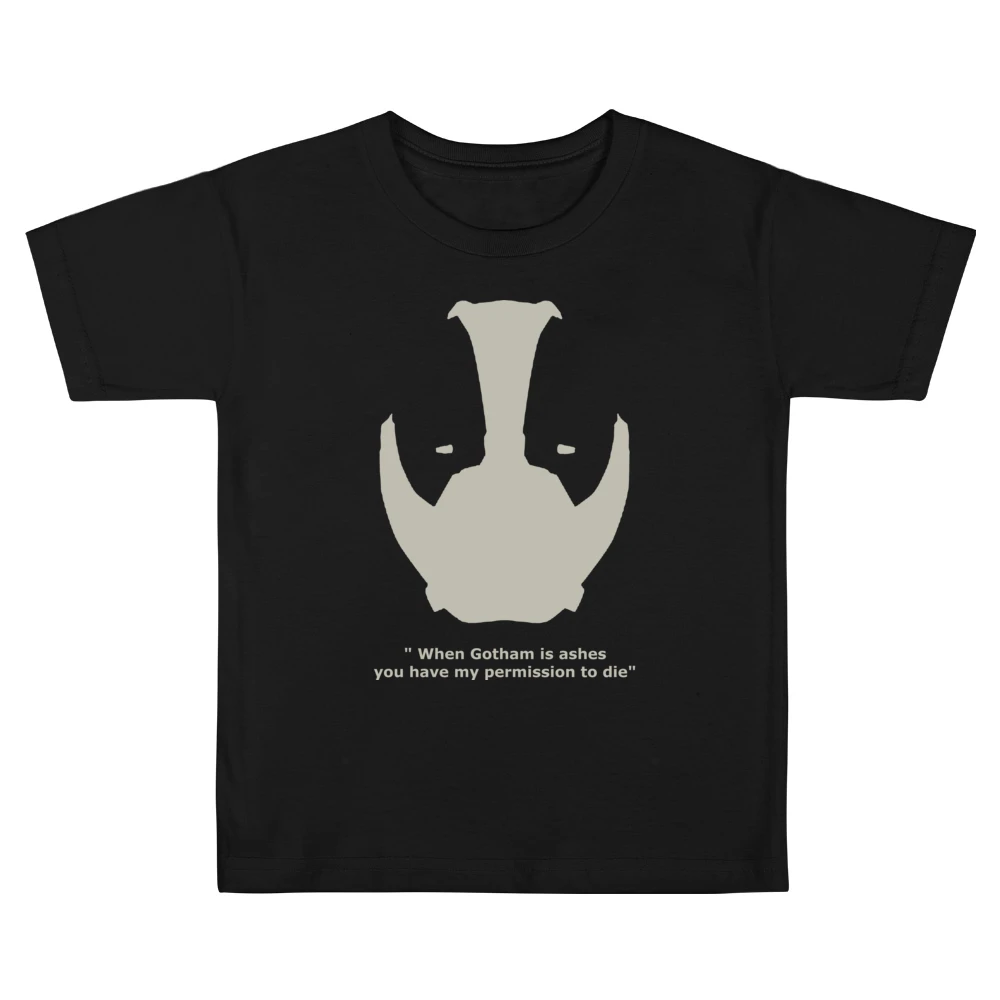 You have my permission to Die - Bane batman dark night rise Kids Boys Girls T-Shirt