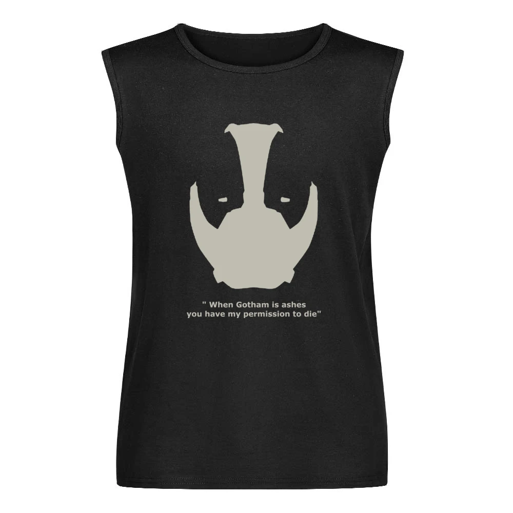 You have my permission to Die - Bane batman dark night rise Men Sleeveless T-Shirt