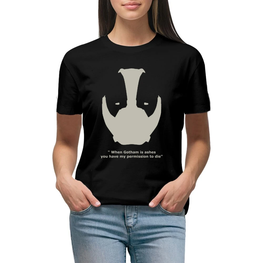 You have my permission to Die - Bane batman dark night rise Premium Women Ladies T-shirt