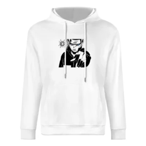 You - uzumaki pointing finger kurama seal naruto shippuden anime manga European Size Men Hoodie