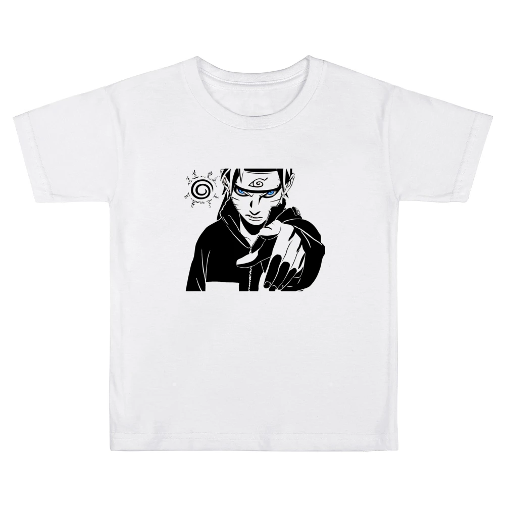 You - uzumaki pointing finger kurama seal naruto shippuden anime manga Kids Boys Girls T-Shirt