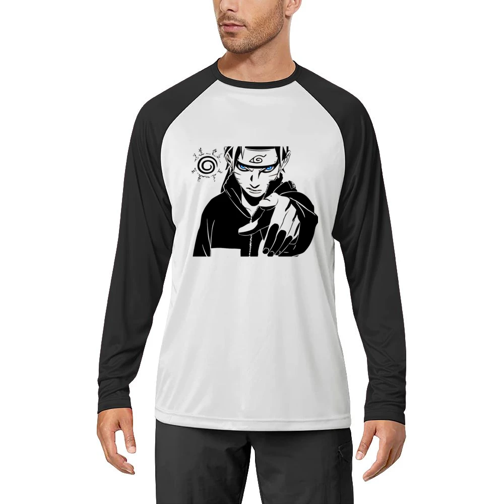 You - uzumaki pointing finger kurama seal naruto shippuden anime manga Men Long Sleeve T-Shirt
