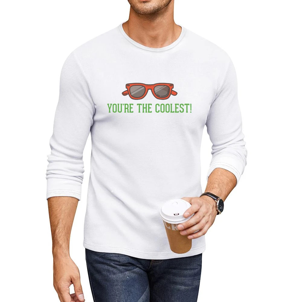 Youe are the coolest Men CrewNeck Long Sleeve T-Shirt