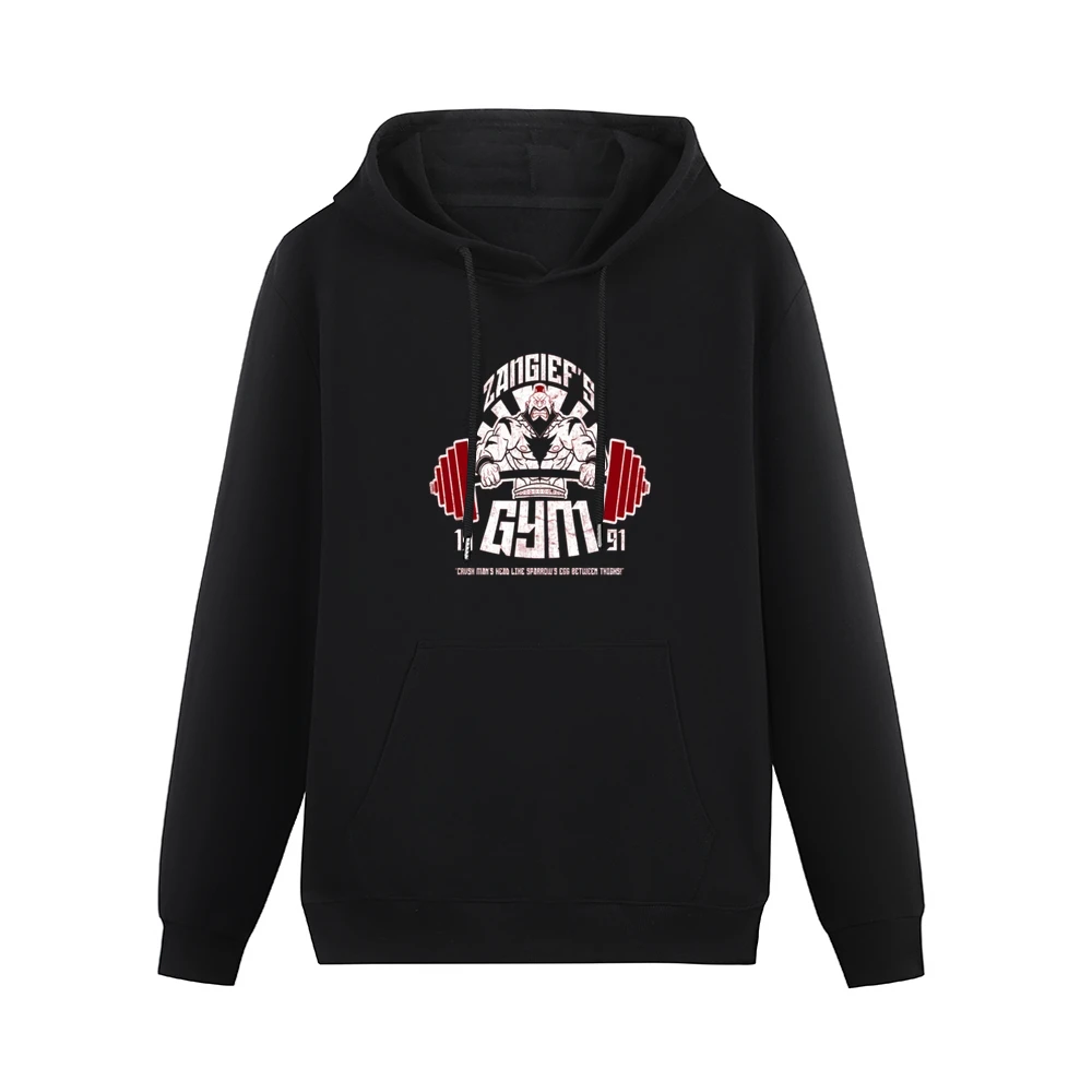 Zangief's Gym Tshirt Men Hoodie With Pocket