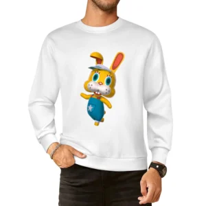 Zipper From Animal Crossing Nintendo Character Video Game European Size Pullover Sweater