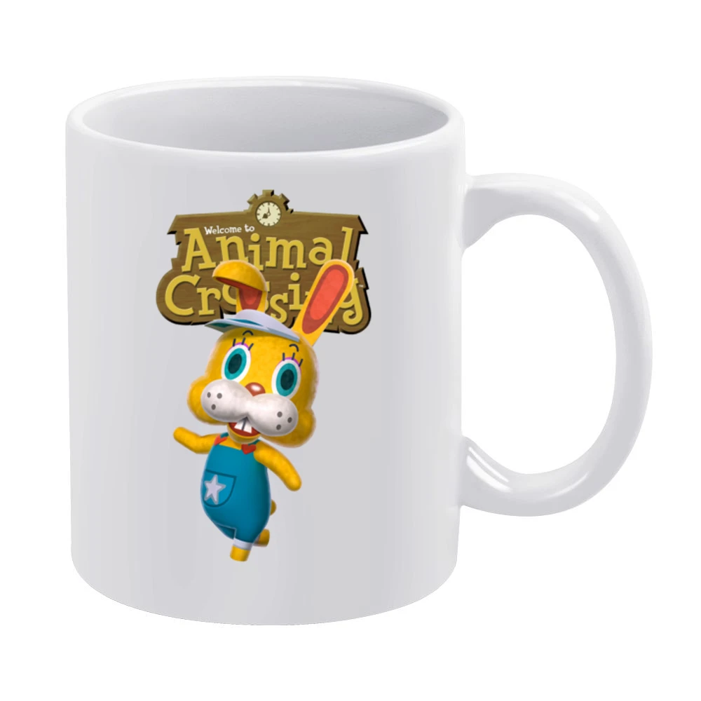 Zipper From Animal Crossing Nintendo Video Game Fan White Mug
