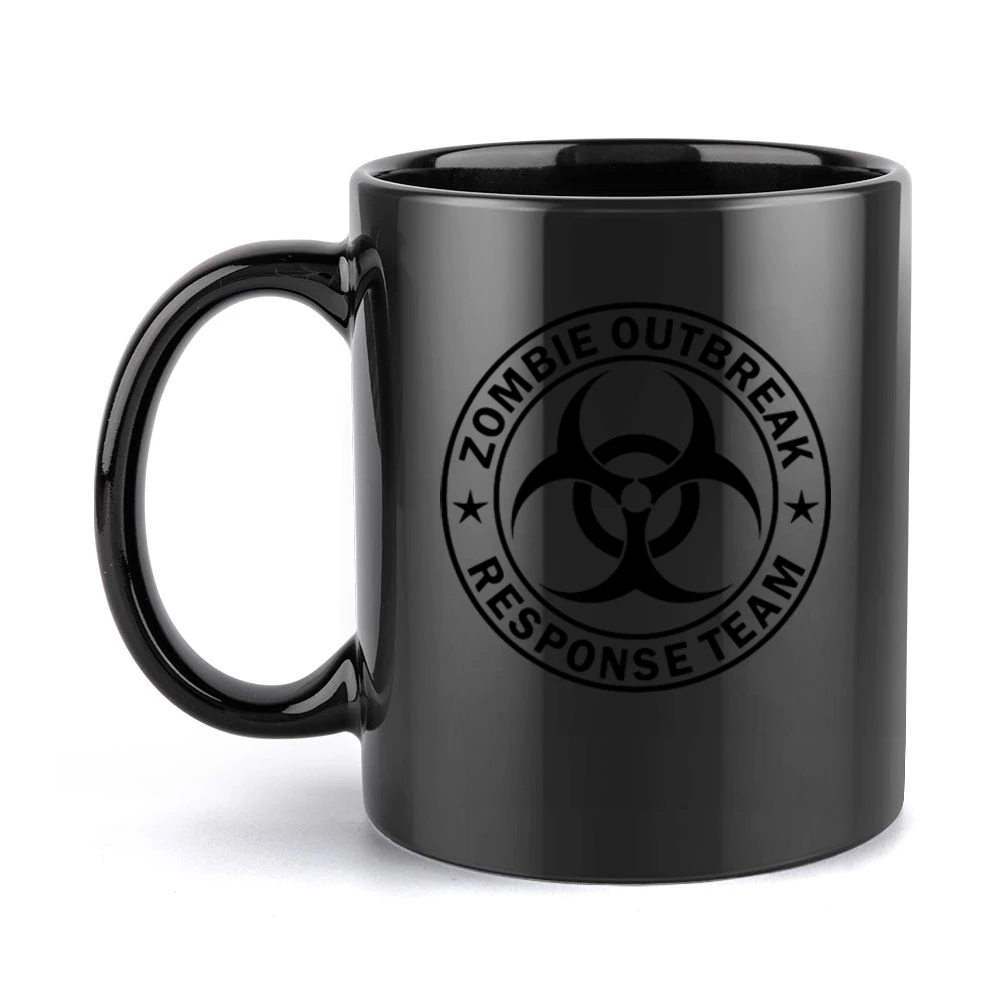 Zombie Outbreak Response Team Im02 Black Mug