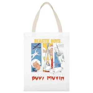 a recipe to die for Beastie boys body movin White Canvas Tote Shopping Bag