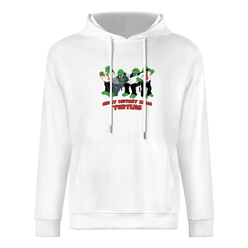 adult mutant ninja turtles TMNT funny parody European Size Men Hoodie