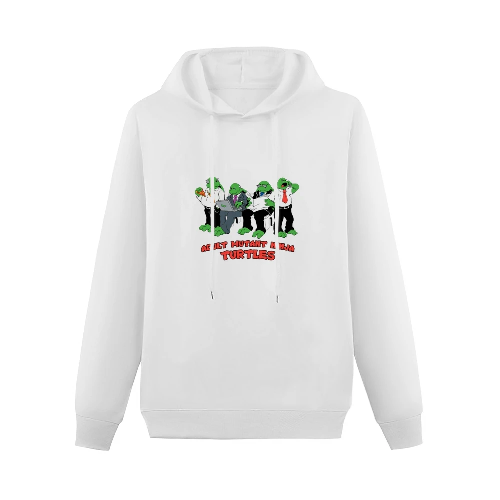 adult mutant ninja turtles TMNT funny parody Men Hoodie Without Pocket
