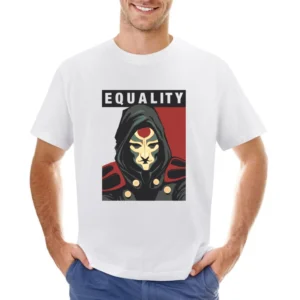 amon for presidentn banders are allowed Avatar korra Fight for equali Asian Size Men T-Shirt