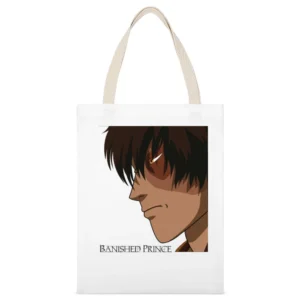 avatar legend of Aang the last airbender Zuko Fire nation Banished pri White Canvas Tote Shopping Bag