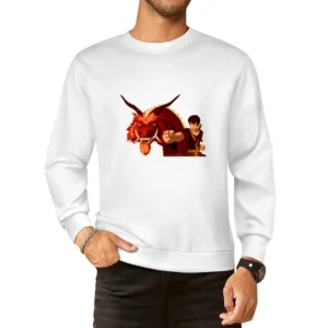 avatar legend of Aang the last airbender Zuko The dancing dragon Fire European Size Pullover Sweater