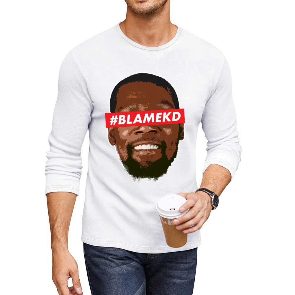 #blamekd Kevin Durant Men CrewNeck Long Sleeve T-Shirt
