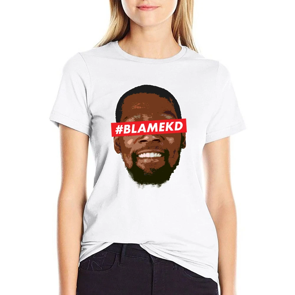 #blamekd Kevin Durant US Size Women Ladies T-shirt