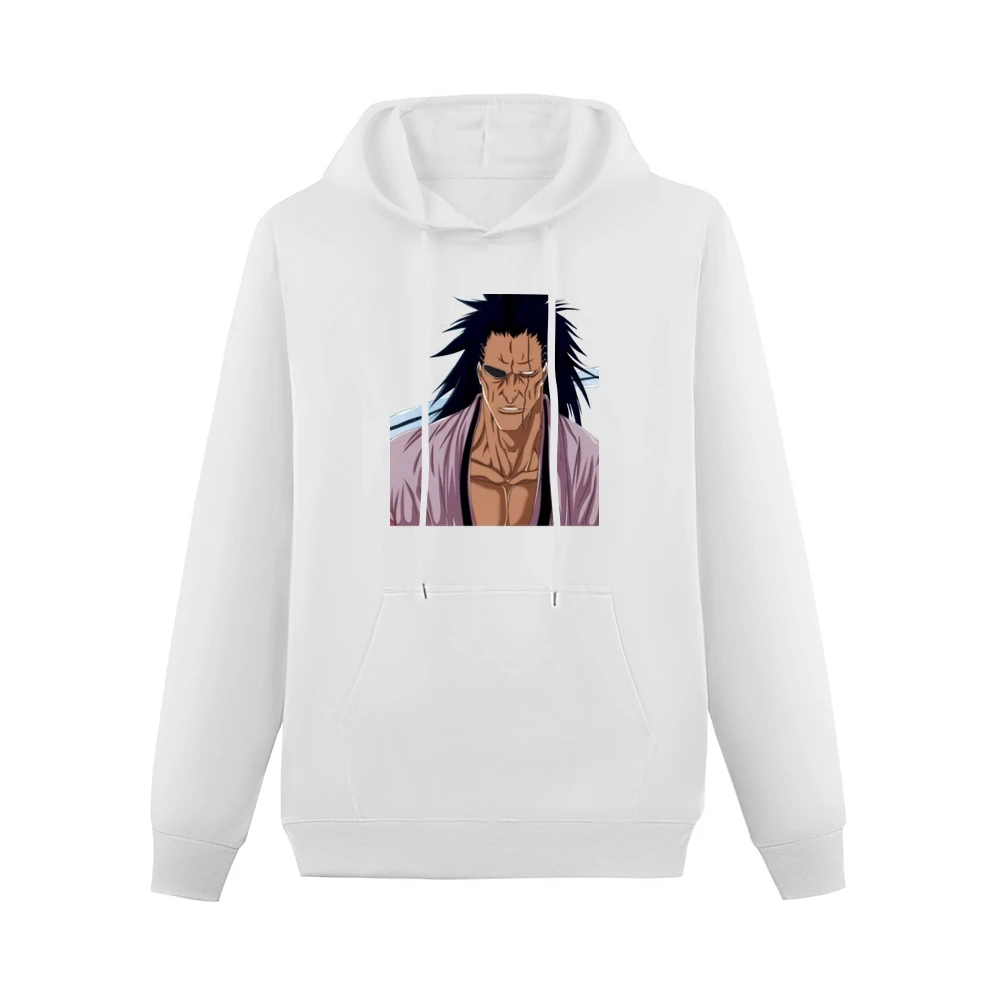 captain of the 11th Division in the Gotei 13 Zaraki Kenpachi Bleach an Men Hoodie With Pocket
