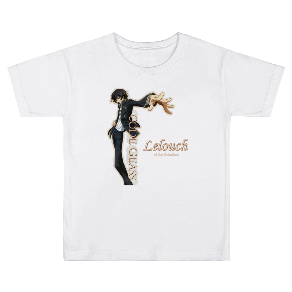 code geass lelouch of the rebelion Lamperouge Kids Boys Girls T-Shirt