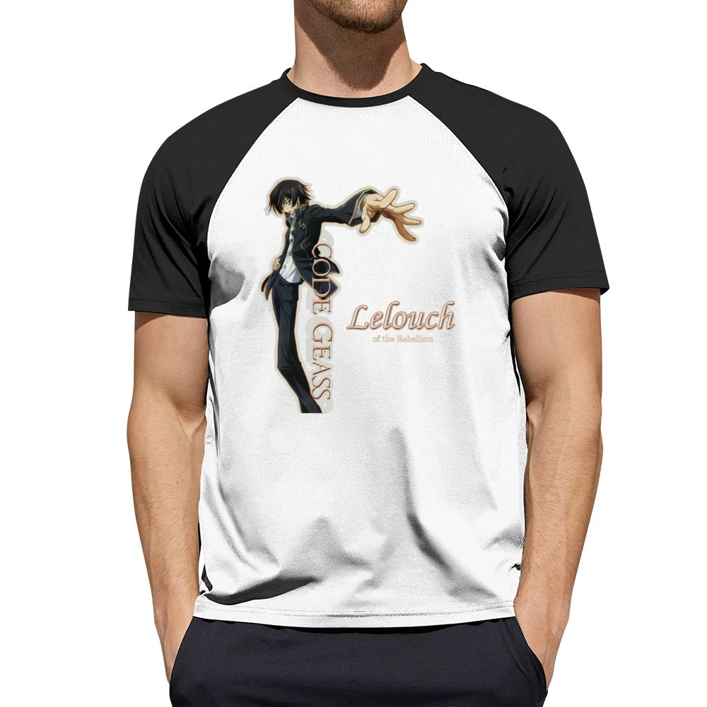 code geass lelouch of the rebelion Lamperouge Men Short Sleeve T-Shirt
