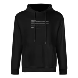 communism milk funny political anarchy cows democracy philosophy T Shi European Size Men Hoodie