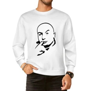 dr evil mike myers austin powers movies European Size Pullover Sweater