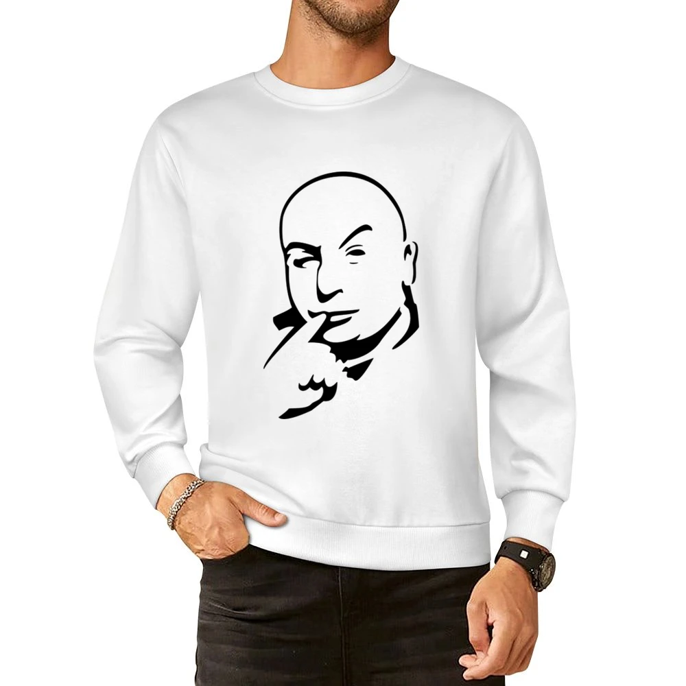 dr evil mike myers austin powers movies European Size Pullover Sweater