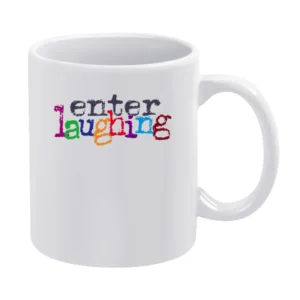 enter laughing White Mug