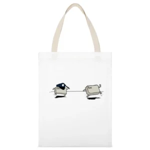 escaping - esc keyboard key button running with ctrl chasing sport gre White Canvas Tote Shopping Bag