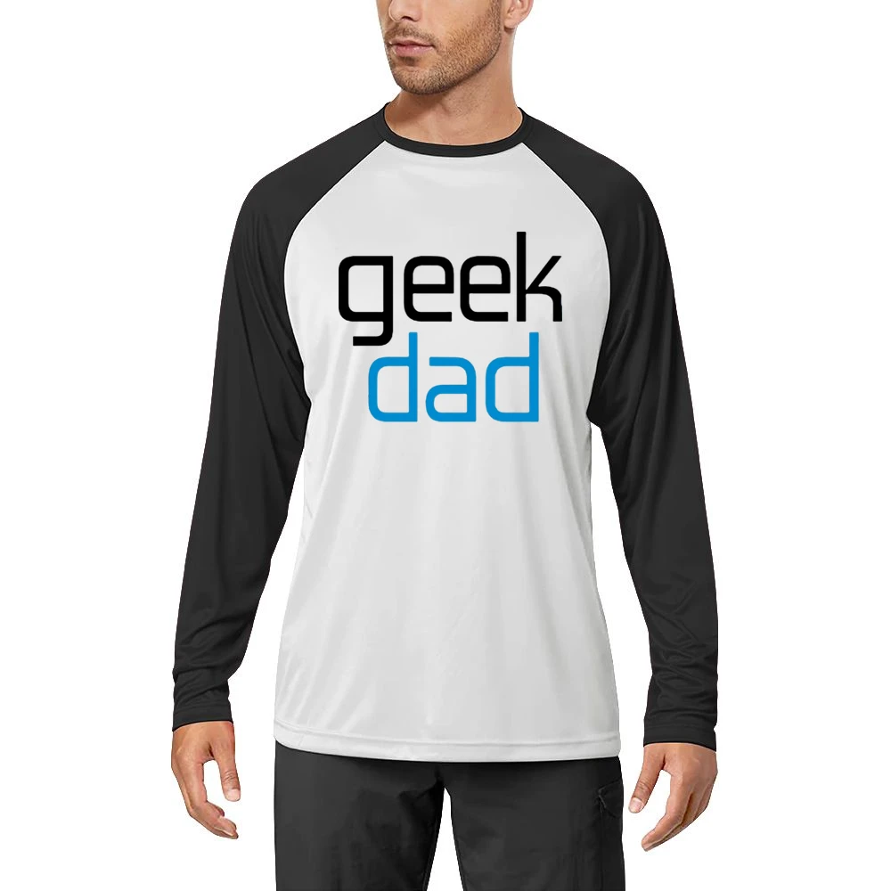 for geek dad great present for fathers day Men Long Sleeve T-Shirt