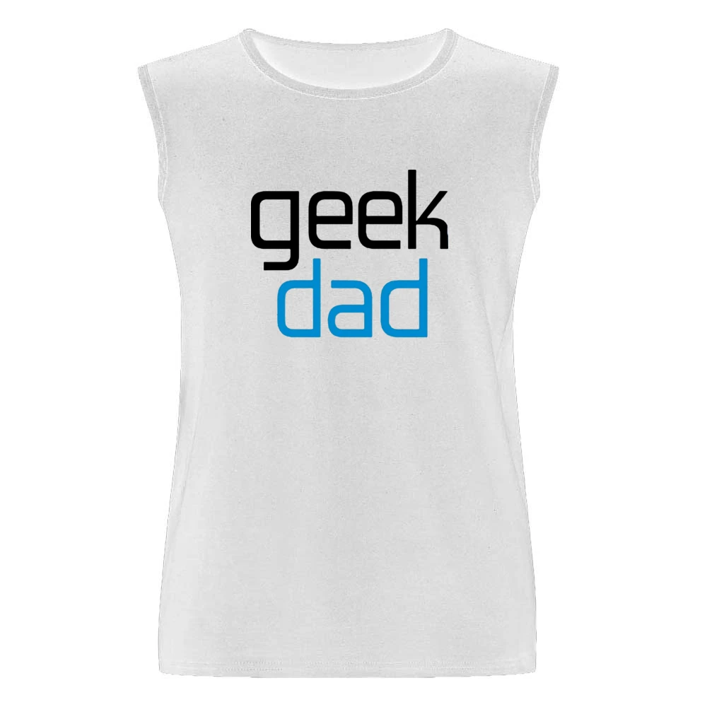 for geek dad great present for fathers day Men Sleeveless T-Shirt