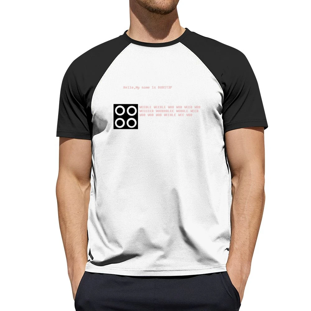 funny dubstep weeble wob weeb woobbblee wobble Men Short Sleeve T-Shirt