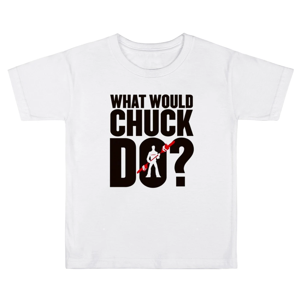 funny typography chuck norris saying dead rising Kids Boys Girls T-Shirt