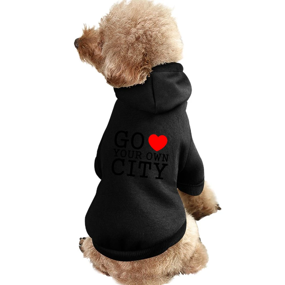 go heart you own city funny love Pet Apparel Clothes