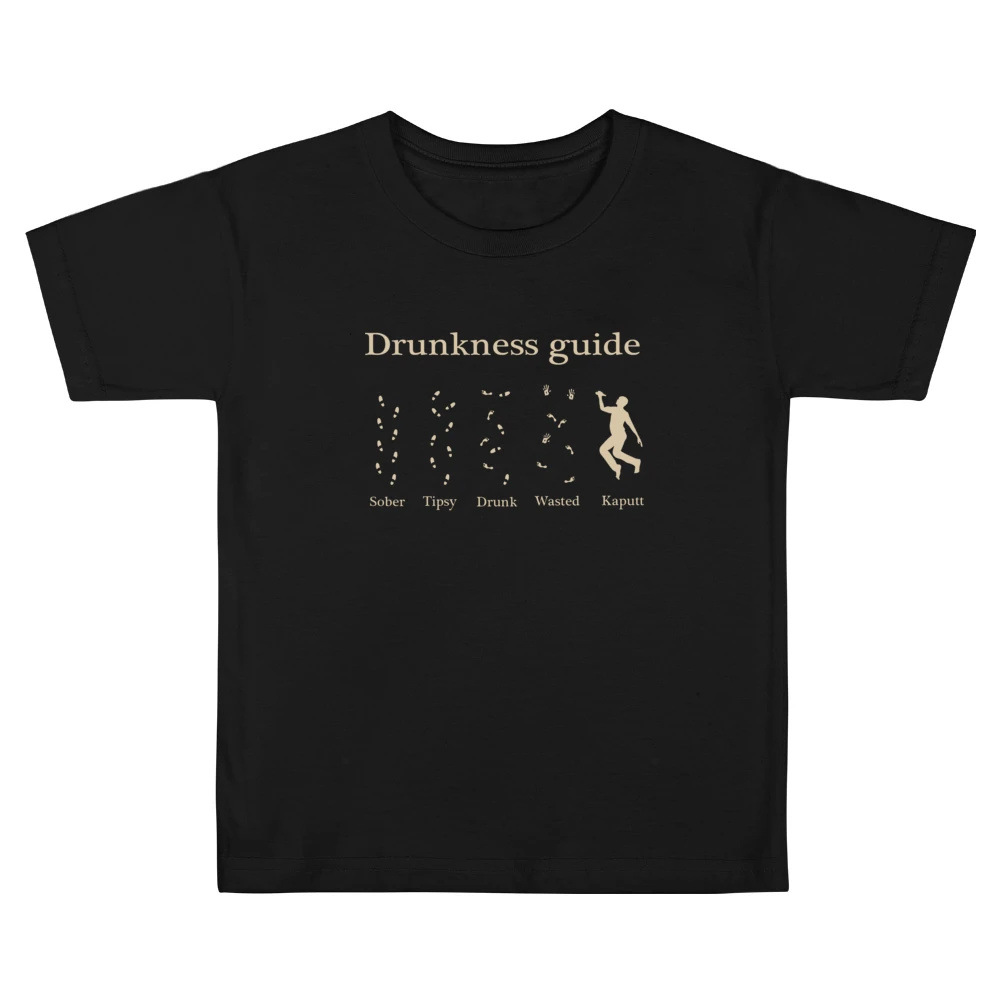guides alcohol funny drunkness drunk drinking guide Kids Boys Girls T-Shirt