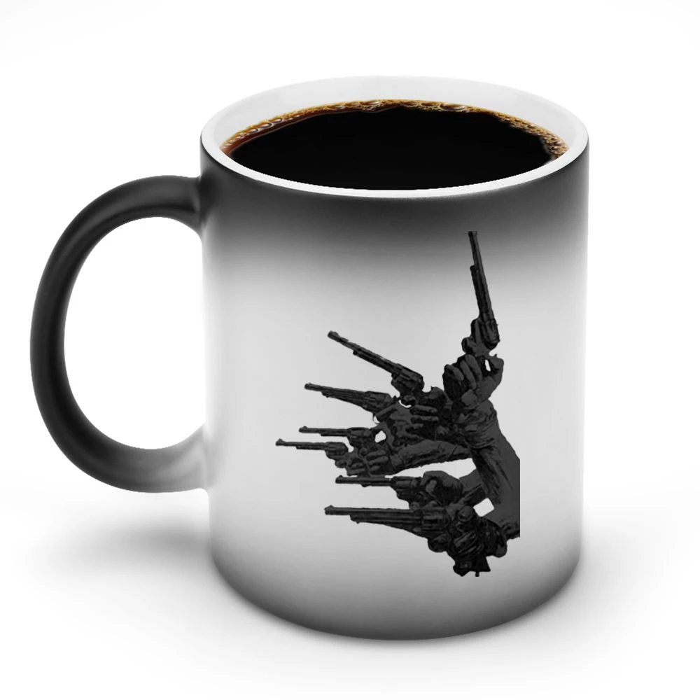 guns of the magnificent seven Discoloration Mug