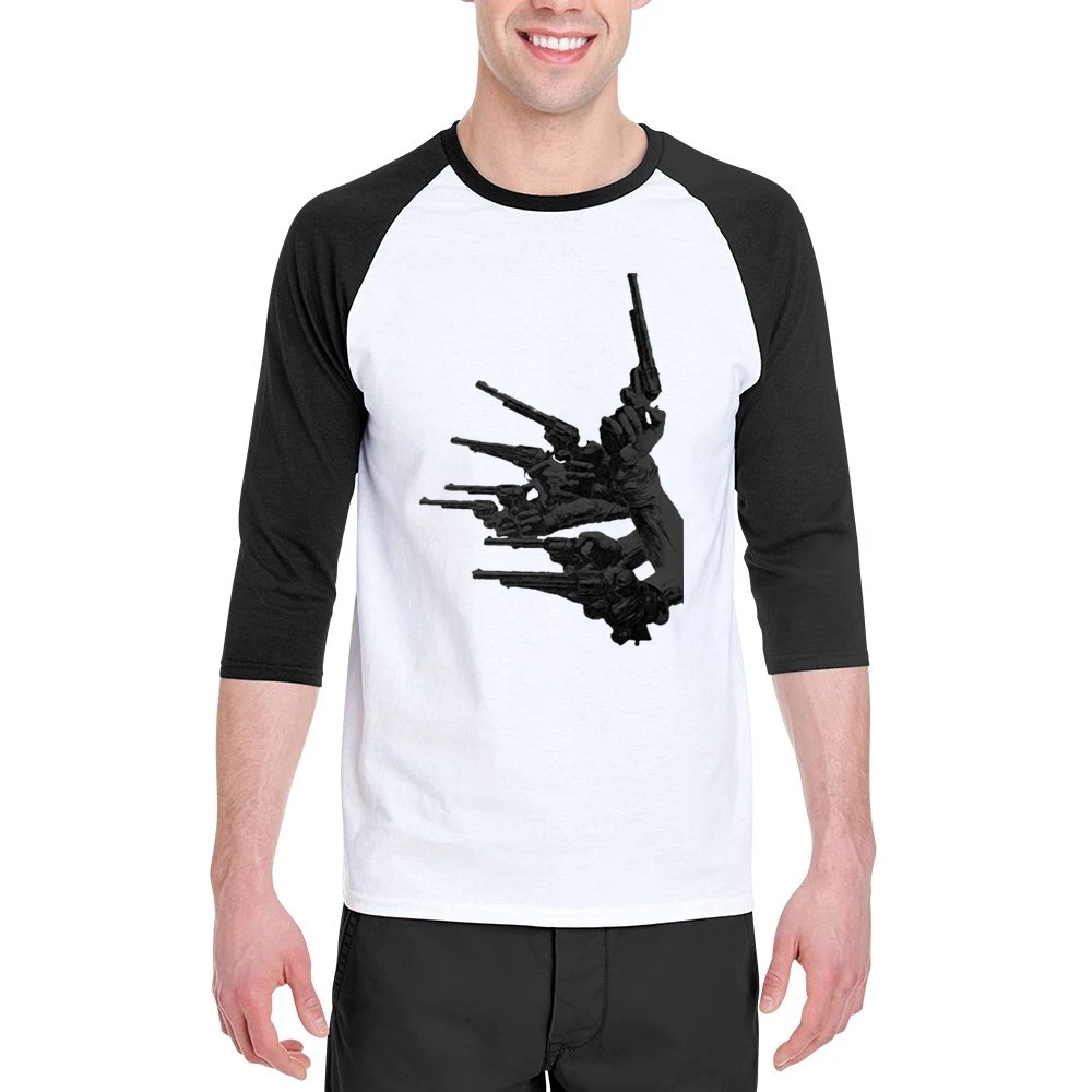 guns of the magnificent seven Men 3/4 Sleeve T-Shirt